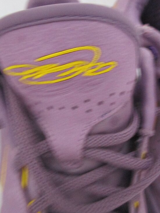 US Size 10 Nike purple Air Zoom Sneaker-(Nike LeBron 21 \'Purple Rain) main image 4